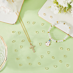 80 шт. латунные защелки на дужках KK-SC0004-54