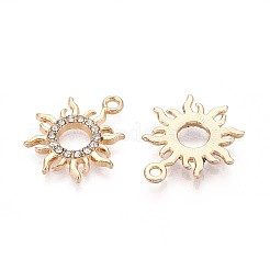 Подвески из сплава со стразами PALLOY-T091-20A-G