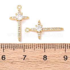 Латунные микро проложить кубического циркония подвески&nbsp;KK-A284-18A-G