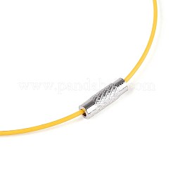 Стальной проволоки браслет шнура поделки материалы для ювелирных изделий  TWIR-R004-02