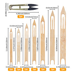 7 шт. 7 челнока для сеток&nbsp;DIY-FH0007-81