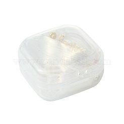 3 цвет латунных плоских круглых бусин-прокладок&nbsp;KK-FS0001-36