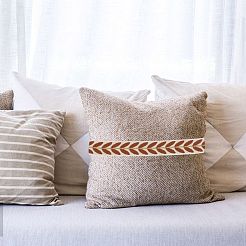 Около 10.5~11 ярда жаккардовых лент из поликоттона в этническом стиле с узором в виде листьев&nbsp;OCOR-GO0001-15D