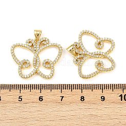 Латунные микро проложить кубического циркония подвески&nbsp;KK-S526-54G