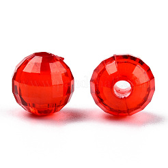 Прозрачные как пластиковые бусины MACR-T044-01