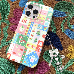 Наборы для самостоятельного изготовления ремешка для мобильного телефона с подвеской-бантом&nbsp;DIY-SC0030-86