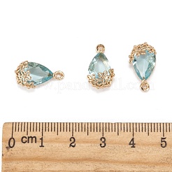 Прозрачные стеклянные подвески GLAA-T007-05C