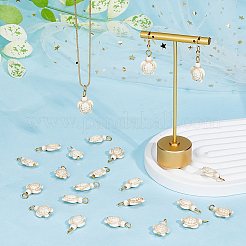 50шт подвески из окрашенной синтетической бирюзы PALLOY-AB00114