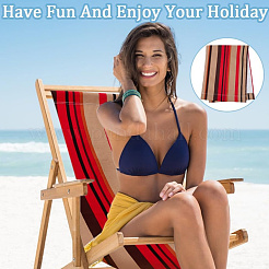 2 шт. полосатая ткань для стульев AJEW-GF0012-01A