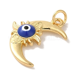 Подвески из латуни с эмалью в стойку&nbsp;KK-P267-20G