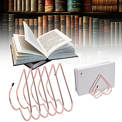 Настольные выставочные витрины утюга сердца&nbsp;ODIS-WH0038-47RG