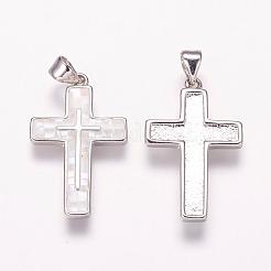 Подвески из пресноводных оболочек ZIRC-F057-05D