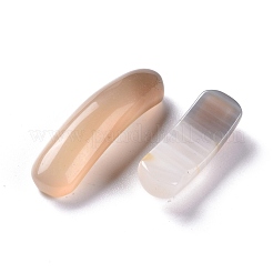 Природного серого агата бисера G-M379-09