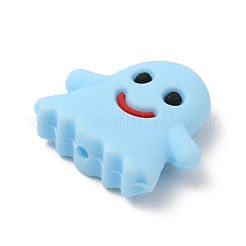 Силиконовые бусины призрачного качества&nbsp;SIL-WH0002-77C