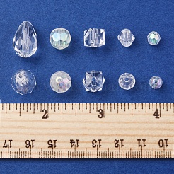 Прозрачные акриловые бусины&nbsp;TACR-FS0001-42