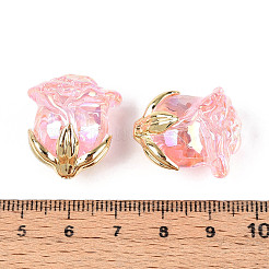 Уф-покрытие прозрачные акриловые бусины&nbsp;MACR-C029-06B-03