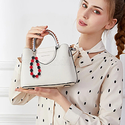 90шт 3 цвета непрозрачные акриловые бусины MACR-SP0001-63