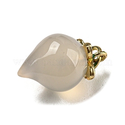 Подвески из натурального агата (окрашенного и нагретого) G-R436-01D