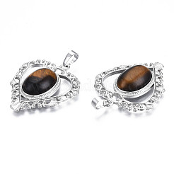 Природных тигровый глаз подвески&nbsp;G-S274-12L