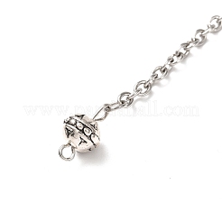 Пуля натуральный драгоценный камень двойной заостренный заостренный биолокационный маятник PALLOY-JF00887