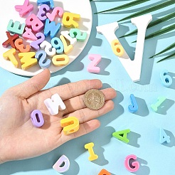 46шт УФ-покрытие непрозрачные акриловые бусины&nbsp;SACR-YW0001-98