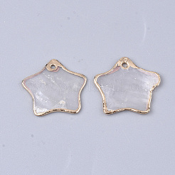 Гальванические подвески capiz shell SHEL-T012-15