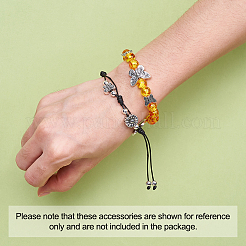 Сплавочные овальные бусины тибетского стиля  TIBEB-TA0001-16AS