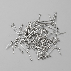 100 шт. Латунные булавки с шаровой головкой FIND-WH0110-694B-P