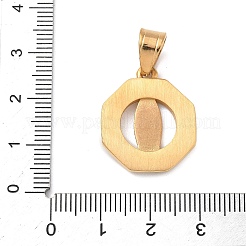 Подвески из хирургической нержавеющей стали 316 со стразами STAS-P412-10G