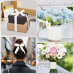 Цветок полиэфирные ленты SRIB-WH20020-053A-02