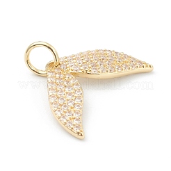 Латунные прозрачные пентанды с кубическим цирконием&nbsp;ZIRC-B010-17G