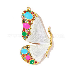 Большие эмалевые подвески из нержавеющей стали 304&nbsp;STAS-OY003-32G