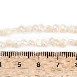 Нити из натурального культивированного пресноводного жемчуга&nbsp;PEAR-P064-19B-04E