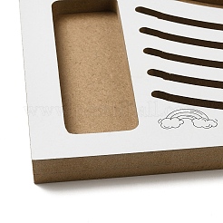 (распродажа с дефектом: поврежден угол) доска для дизайна деревянных бусин TOOL-XCP0001-85