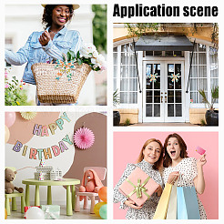 Хлопковая лента с принтом OCOR-WH0110-37A