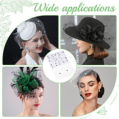 Полиэфирная сетчатая ткань из тюля&nbsp;AJEW-WH0678-95B