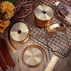 Мягкий плоский шнур из искусственной кожи&nbsp;LC-WH0006-03B-02