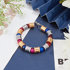 12 шт. 2 стиля текстурированных бусин из нержавеющей стали STAS-UN0020-79