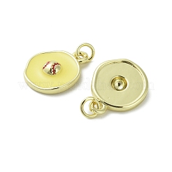 Латунь эмаль подвески KK-D384-01G-03