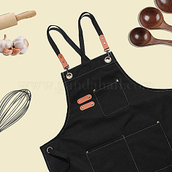 Фартук из хлопчатобумажной ткани&nbsp;AJEW-WH20060-29B