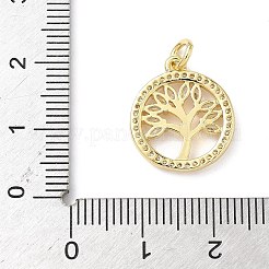 Латунные микро проложить кубического циркония подвески KK-S337-07G-C