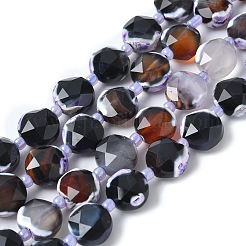 Природные пожары треск агат бисер нитей G-C116-A86-01B