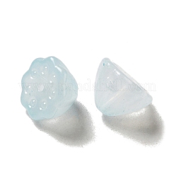 Двухцветные акриловые бусины&nbsp;OACR-H039-01E