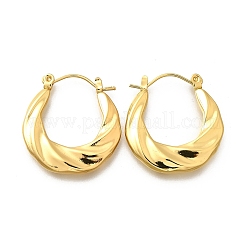 Серьги-кольца из нержавеющей стали 304 для женщин EJEW-L296-070G