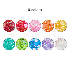 Экологичные прозрачные акриловые бусины&nbsp;TACR-CJ0001-02