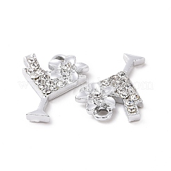 Сплава кристалла горный хрусталь подвески X-ALRI-H004-28P