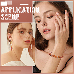 3 набор деревянных бусин 3 стилей&nbsp;WOOD-SC0002-06B