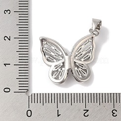 Подвески из латуни и кубического циркония&nbsp;KK-L216-014P-01