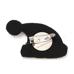 Рождественская тема брошь из искусственной кожи&nbsp;LS-JEWB-C004-01G