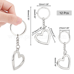 12шт брелок из сплава KEYC-CA0001-10